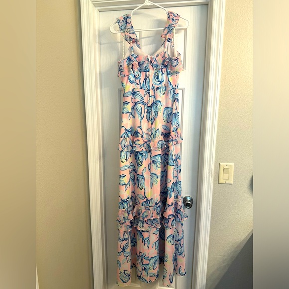 Lilly Pulitzer Riland Maxi Dress size 2 - Picture 2 of 2